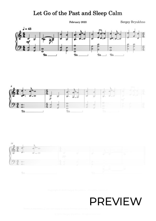 Let Go of the Past and Sleep Calm